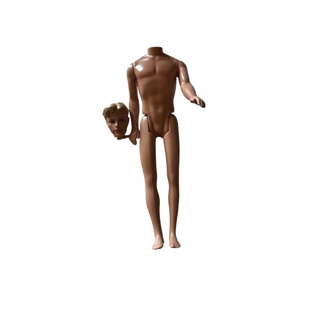 Ken Doll Body & Head Parts Lot – Mattel‎ 1968/2007 – Needs TLC for Custom